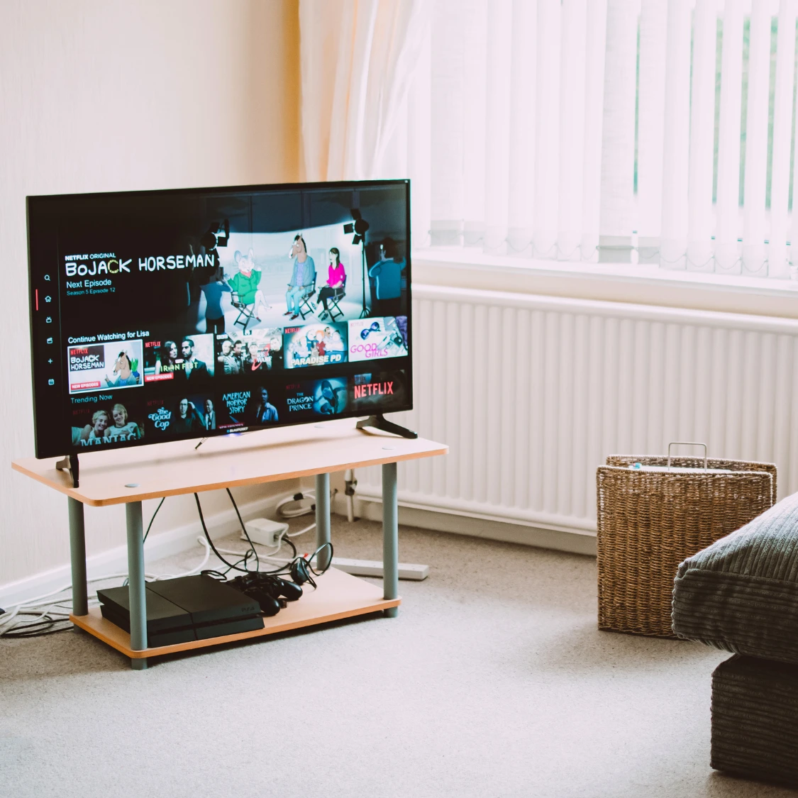 SpecNet TV streaming service displayed on modern television